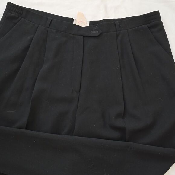 Marisa Minicucci - wide leg wool blend dress pants, size 20 - Picture 2 of 8